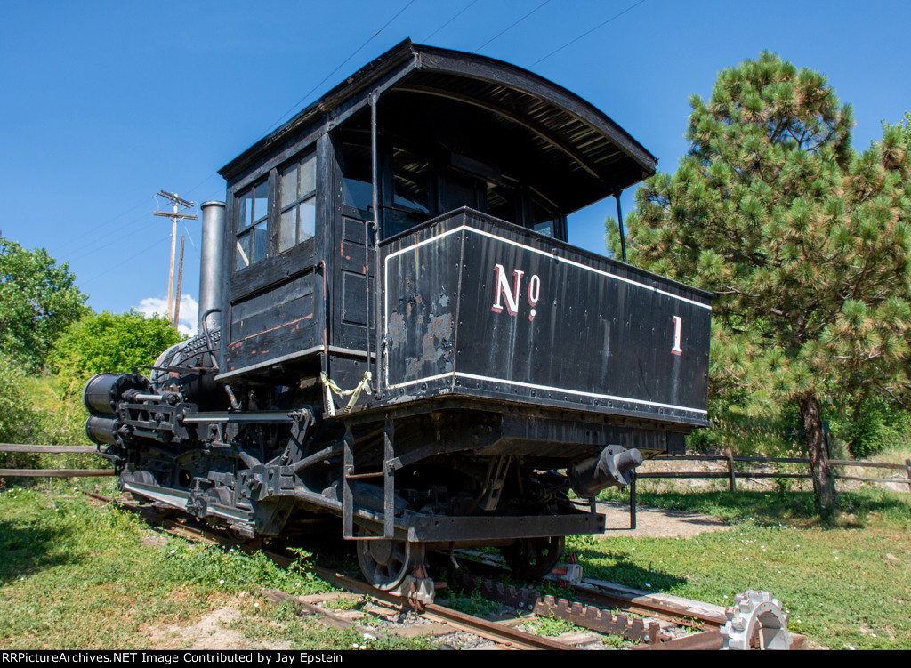 MPP 1 is on display at the Colorado Railroad Museum 
